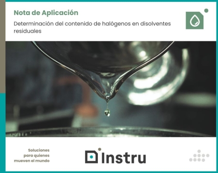 Cómo determinar halógenos y azufre en disolventes residuales con tecnología CIC