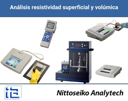 Análisis resistividad superficial y volúmica