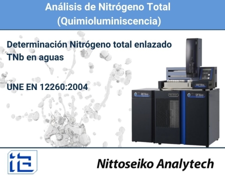 Analizadores de Nitrógeno Total -  TNb en Aguas