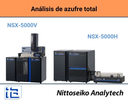 Análisis de azufre total (Fluorescencia UV)