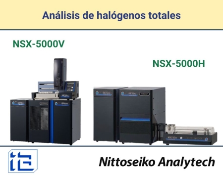 Análisis de halógenos totales (Microcolumbiometría)