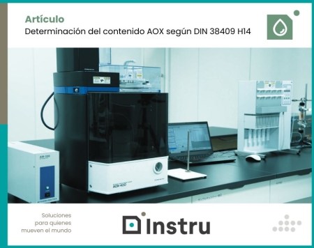 Preparación de muestras. Determinación del contenido AOX según DIN 38409 H14