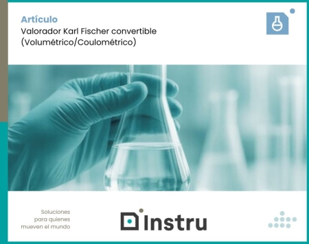 Valorador Karl Fischer convertible (Volumétrico/Coulométrico) 