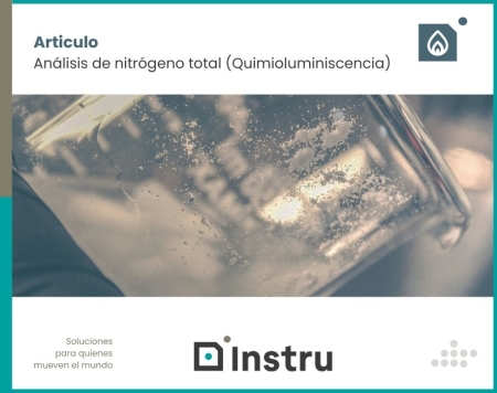 Análisis de nitrógeno total (Quimioluminiscencia)