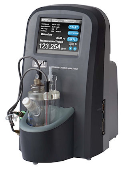 Medidor de Humedad compacto Karl Fischer Coulométrico modelo CA-31