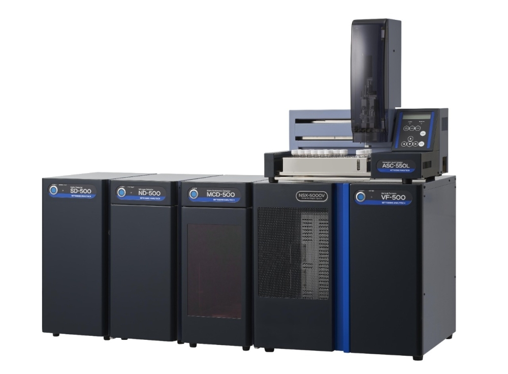 Analizador de Halógenos Totales (Microcolumbimetría) modelo NSX-5000V/MCD