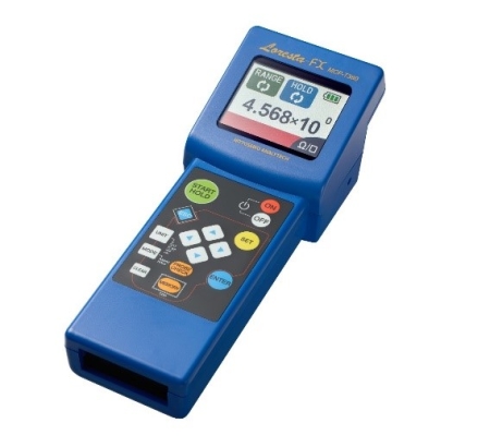Medidor portátil de baja resistividad modelo Loresta FX