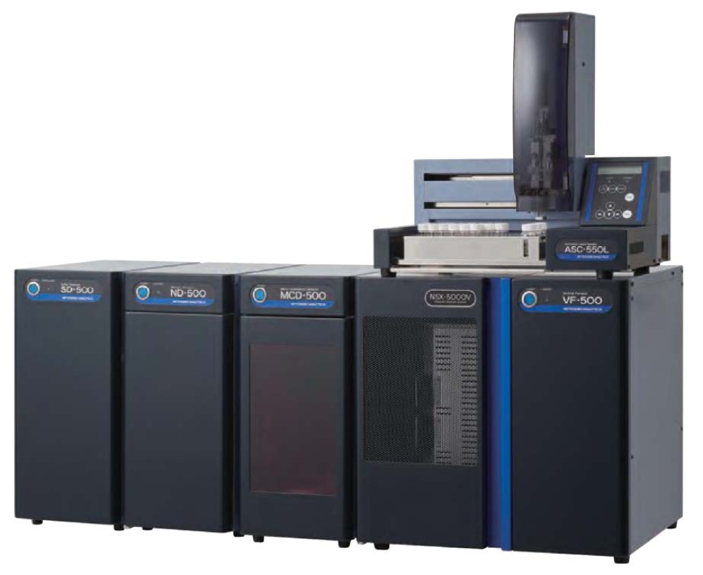 Analizador de Azufre Total (Fluorescencia UV) modelo vertical NSX-5000V/SD