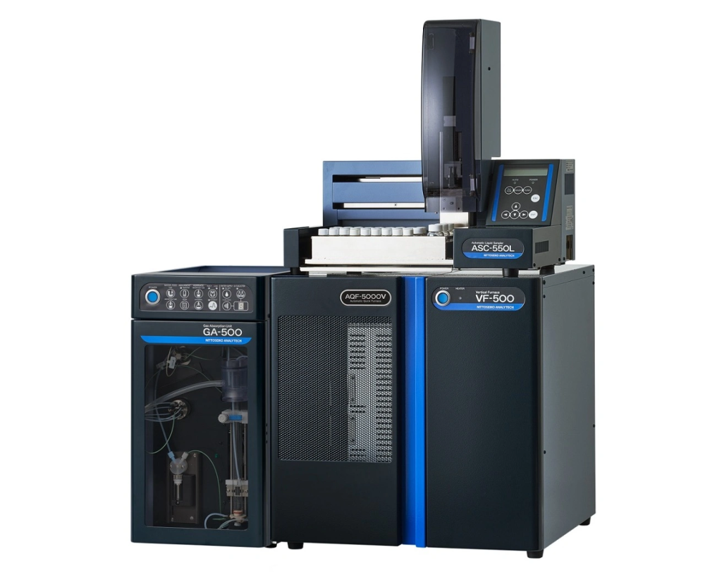 Analizador de Combustión asociados a Cromatografía Iónica. Nuevo modelo AQF-5000V