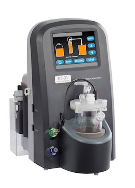 Medidor de Humedad compacto Karl Fischer Volumétrico modelo KF-31 